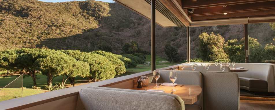 Restaurant fairway views - The Ranch at Laguna Beach