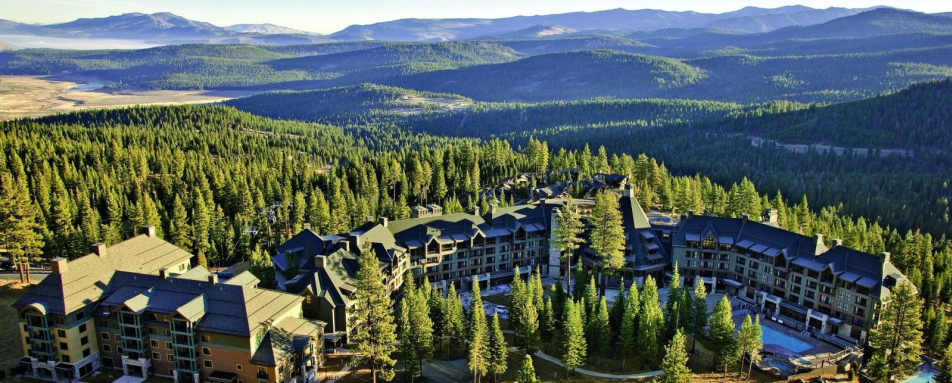 Hotel Aerial View - Ritz Carlton Lake Tahoe