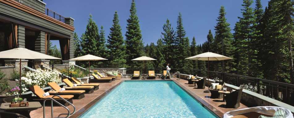 Pool View - Ritz Carlton Lake Tahoe
