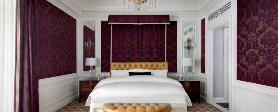 Deluxe Suite Bedroom - St Regis New York