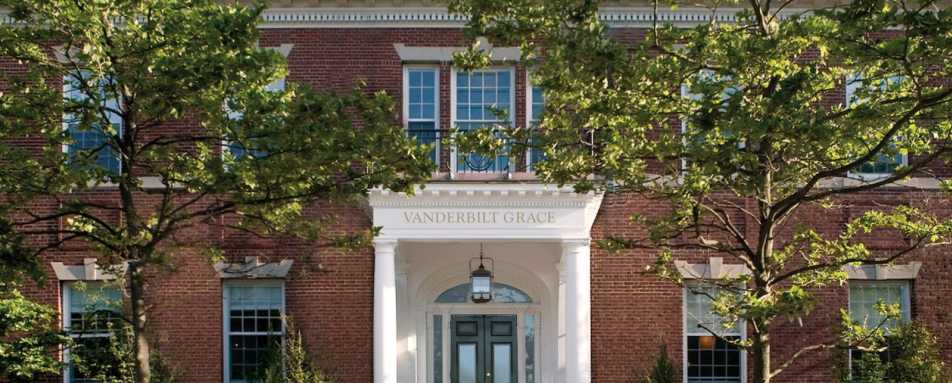 The facade - Vanderbilt Grace