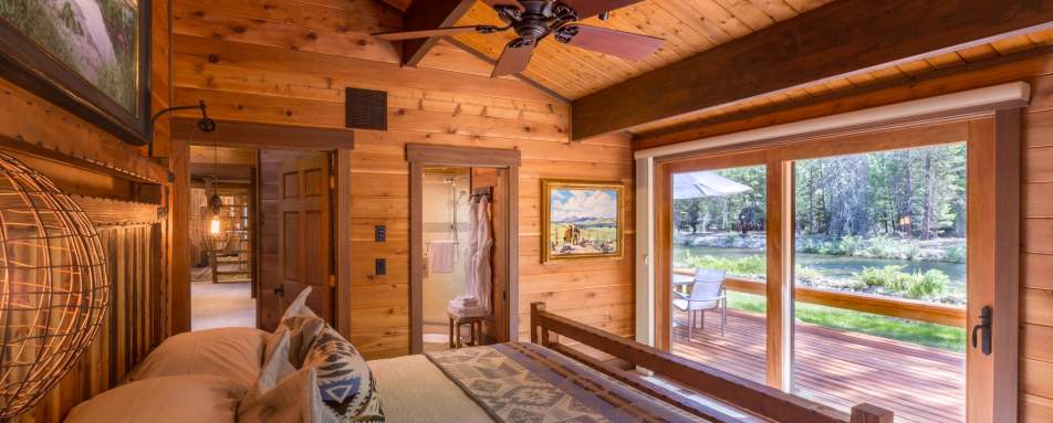 Riverside Bedroom - Triple Creek Ranch 