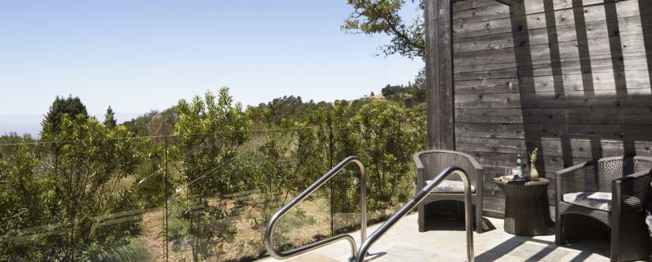 Pacific House deck - Ventana Big Sur, An Alila Resort