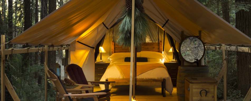 Luxury tented camp - Ventana Big Sur, An Alila Resort