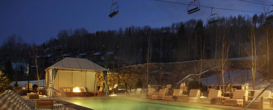 Outside pool - Viceroy Snowmass