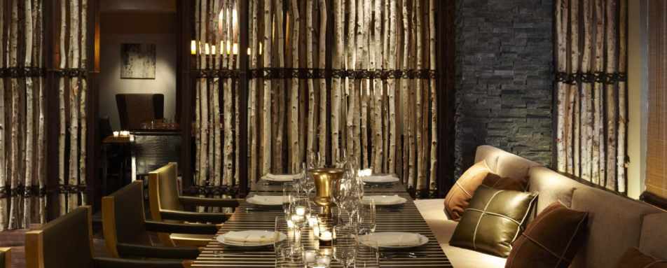 Viceroy Snowmass - private dining room