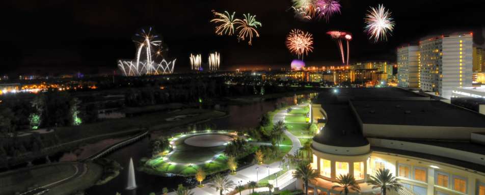 Disney Fireworks from Waldorf Astoria Orlando