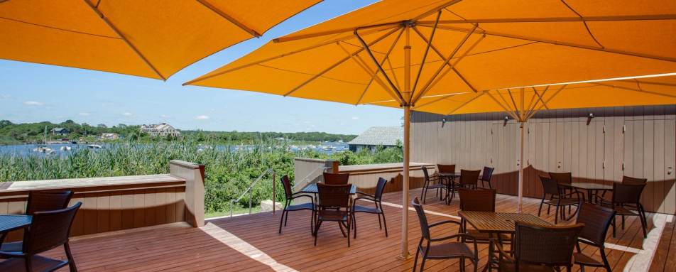 Bathhouse at the beach - Weekapaug Inn