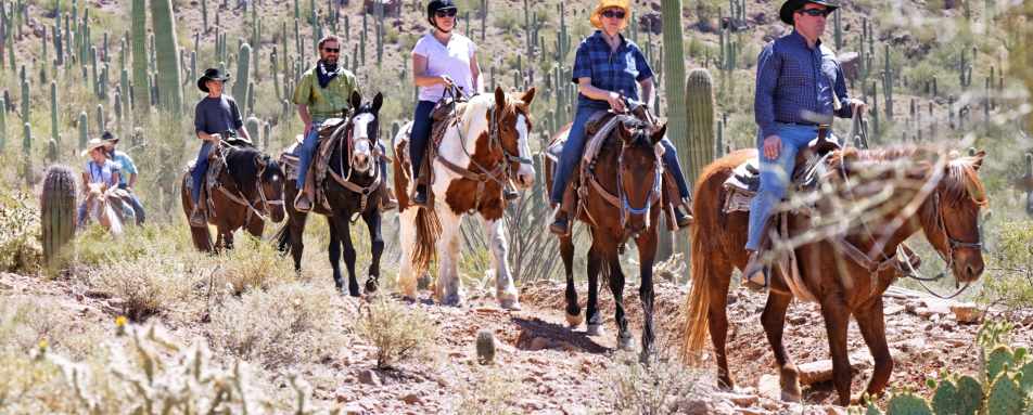 Trail Riding - White Stallion Ranch