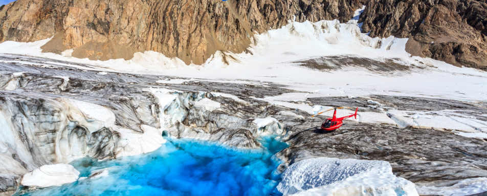 Glacier pool - Winterlake Lodge