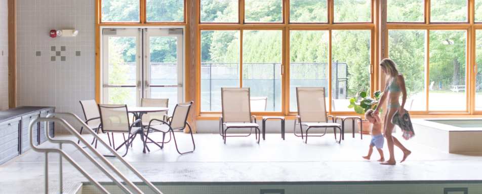 Indoor Pool - Woodstock Inn 