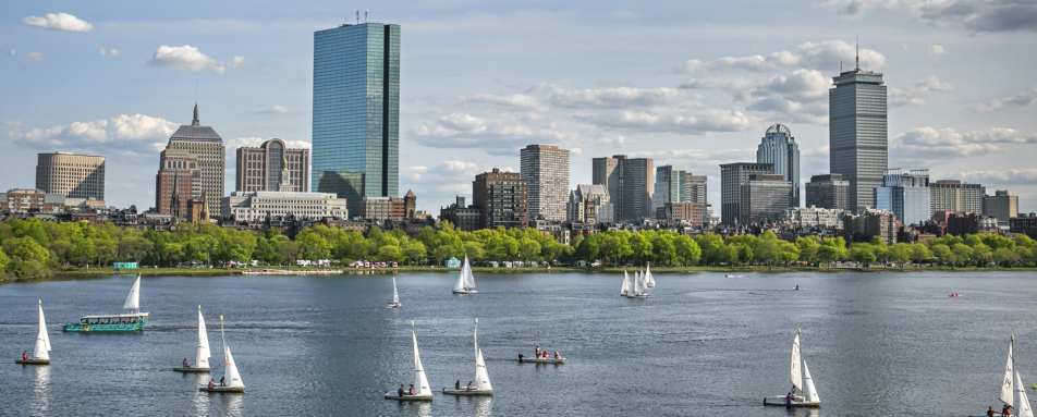 Boston skyline - New England for Couples