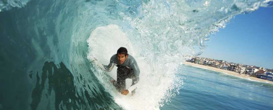 Surfing California