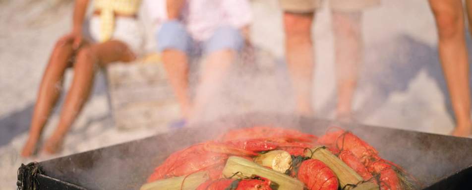 Beach Lobster Bakes - Simply New England Summer Holiday 