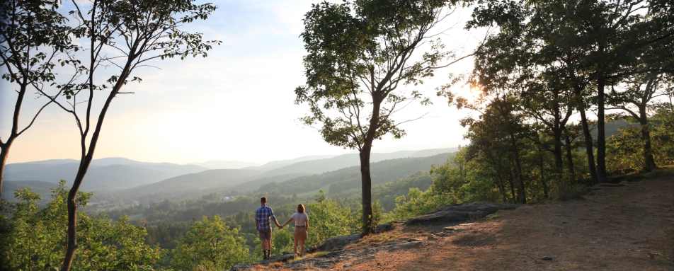 Hiking in Woodstock - Boston and Vermont 
