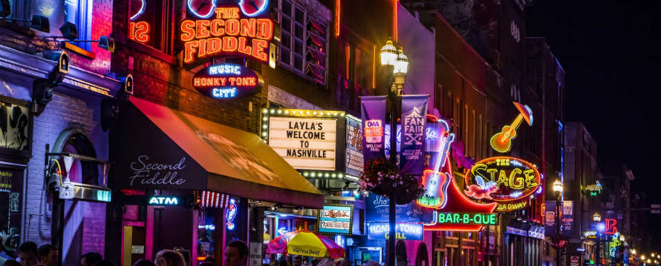 Beale Street - Memphis and Nashville 