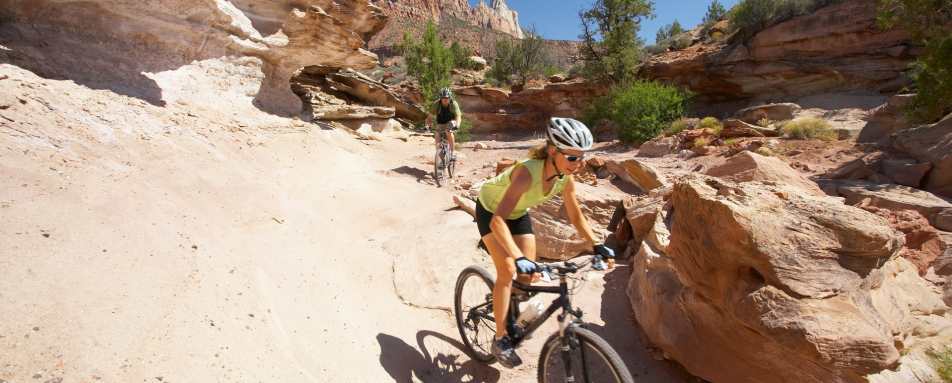 Mountain Biking Zion 