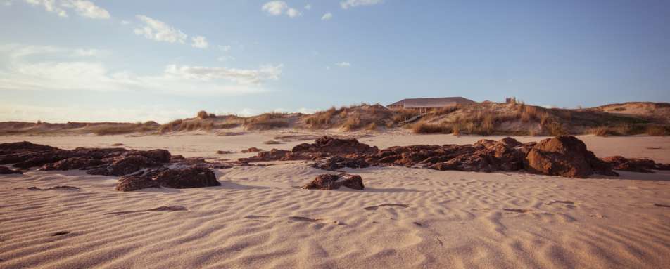 Sand dunes at Bahia Vik - Bahia Vik
