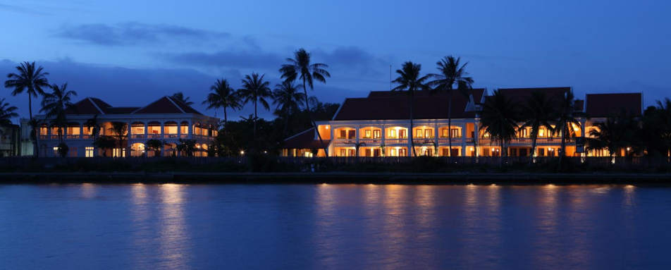 Exterior at night - Anantara Hoi An