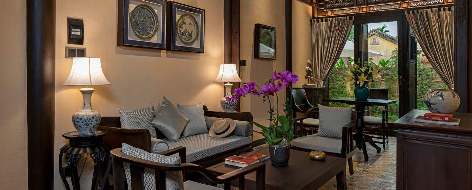 Bach Ma Lounge - Ancient Hue Garden Houses 