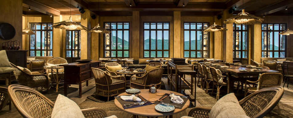 Bai San Ho - Nha O Restaurant Interiors 