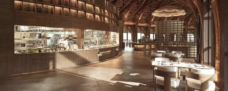 Bar and Restaurant Area 