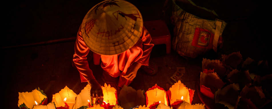 Floating Lanterns in Hoi An - Intercontinental Da Nang