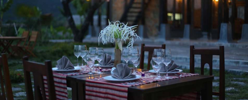 The Restaurant - Mai Chau Ecolodge 