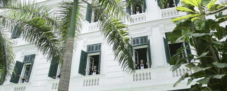 View to the bedrooms - Sofitel Metropole