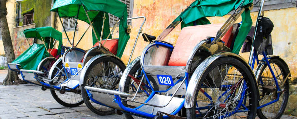 Rickshaws - Highlights of Central Vietnam