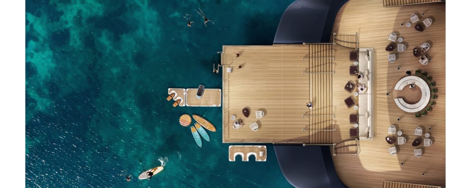 Birds Eye View Stern 