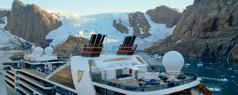 Exterior shot of deck 