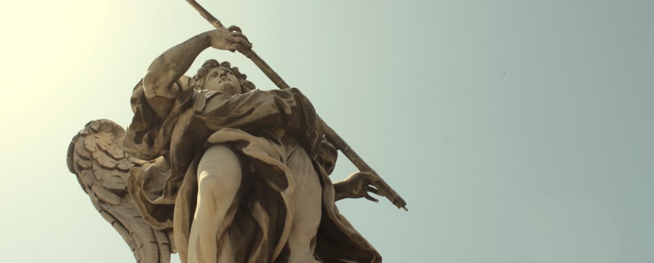 Bernini Statue in Rome 