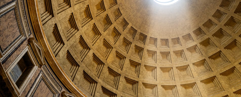 pantheon dome 