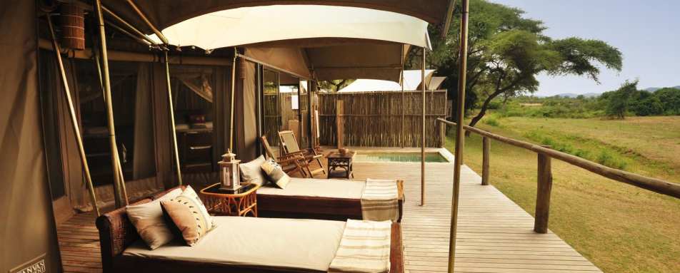 Bedroom deck at Anabezi - Anabezi Lodge