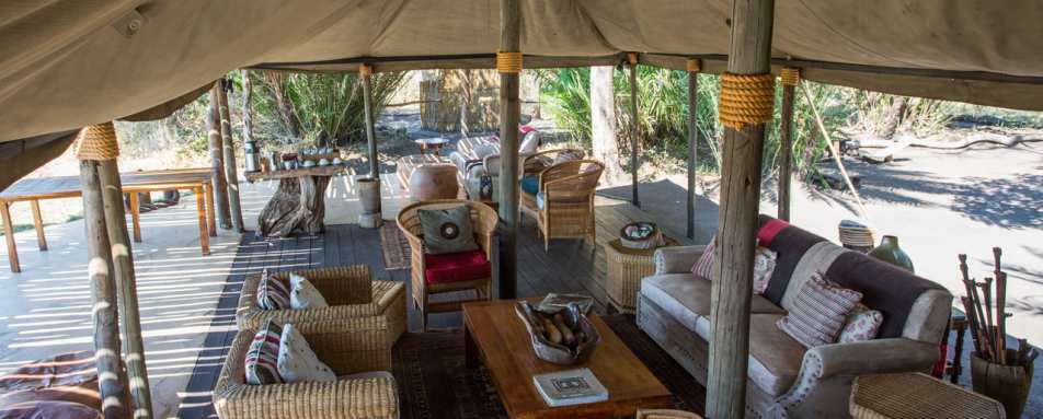 Main Living Area - Busanga Bush Camp