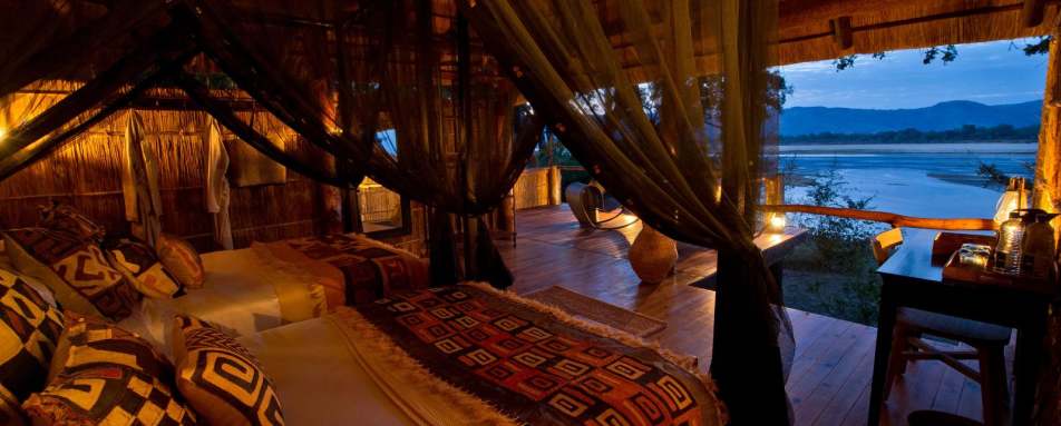 View from tree house - Chamilandu Bush Camp