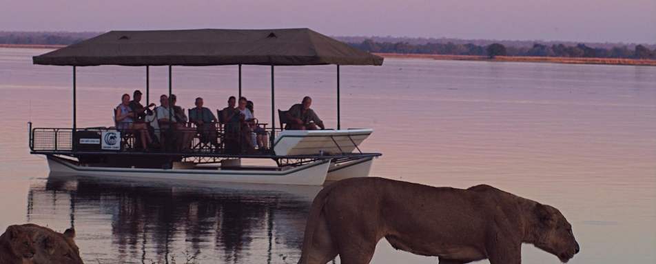 Boat Safari - Chiawa Camp