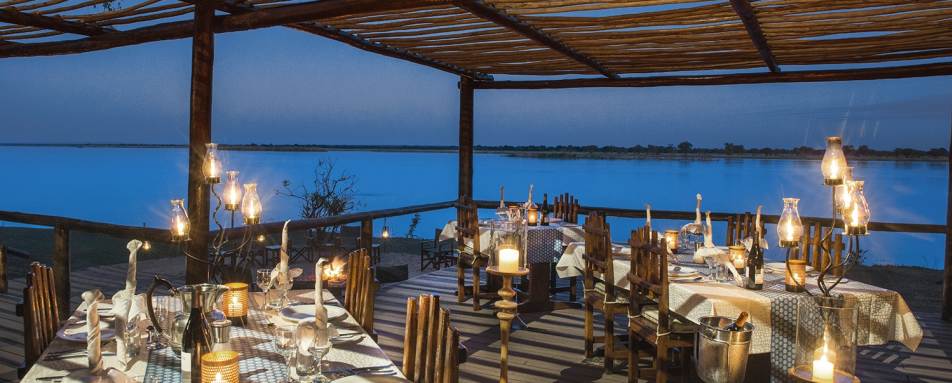 Dining Deck - Chiawa Camp