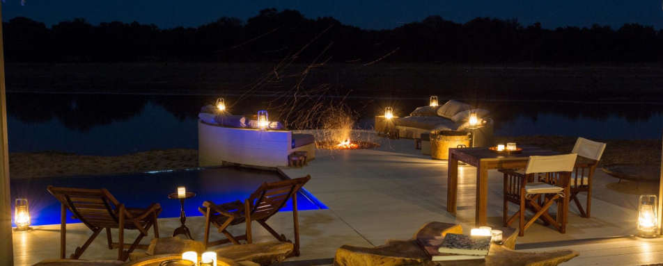 The fire pit - Chinzombo