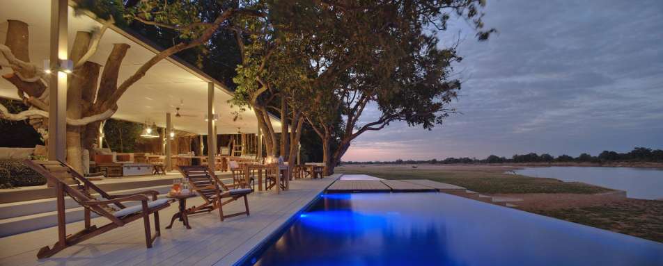 River view from the Dining Room - Chinzombo