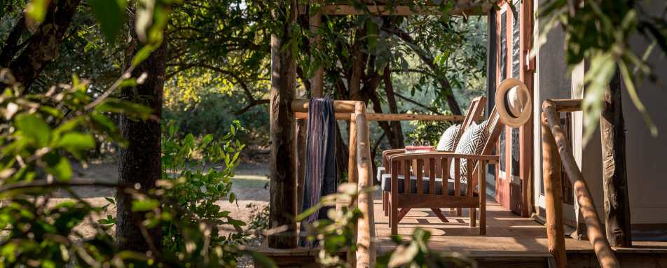 Guest Tent Adjoining Private Veranda 