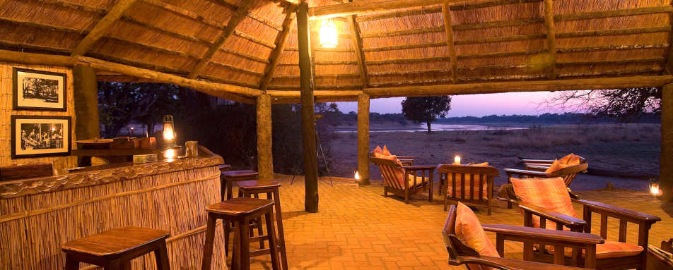 Bar area - Nsefu Camp