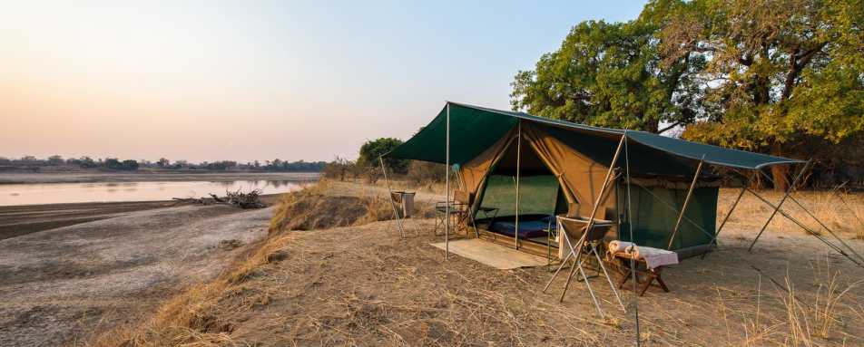 Tent - Robin Pope Luangwa Bush Camping