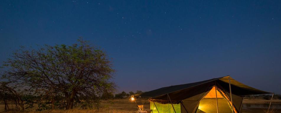Tent - Robin Pope Luangwa Bush Camping
