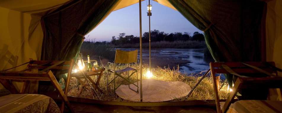 View from tent - RPS Mobile Camp