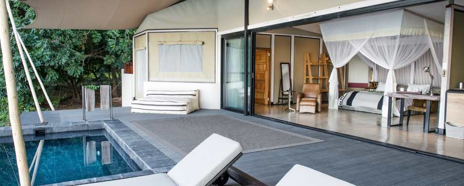 Luxury suite plunge pool