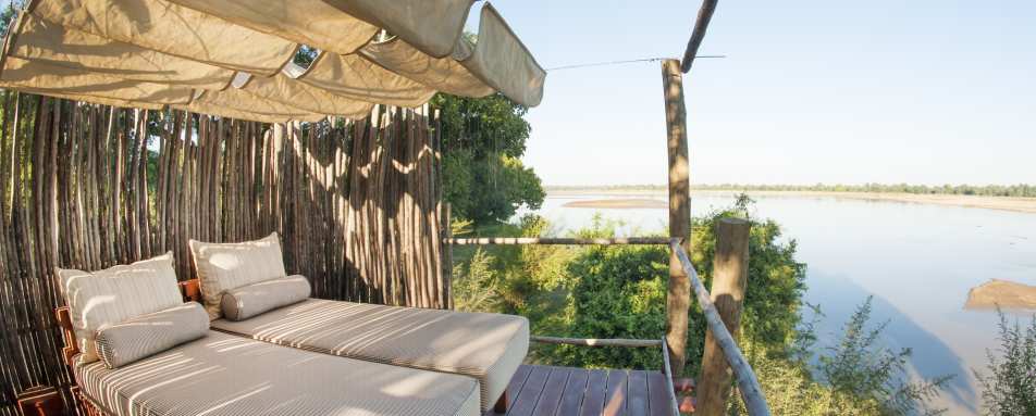 Sleep-out Deck - Three Rivers Camp