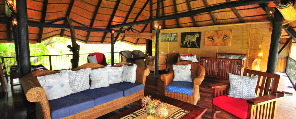 Upstairs Lounge  - Waterberry Zambezi Lodge