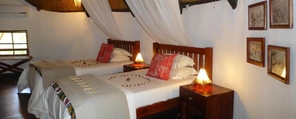 Twin bedroom  - Waterberry Zambezi Lodge